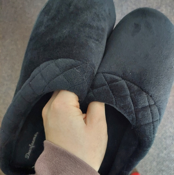Mens Dearfoams Slippers Size 11/12 - Picture 8 of 8